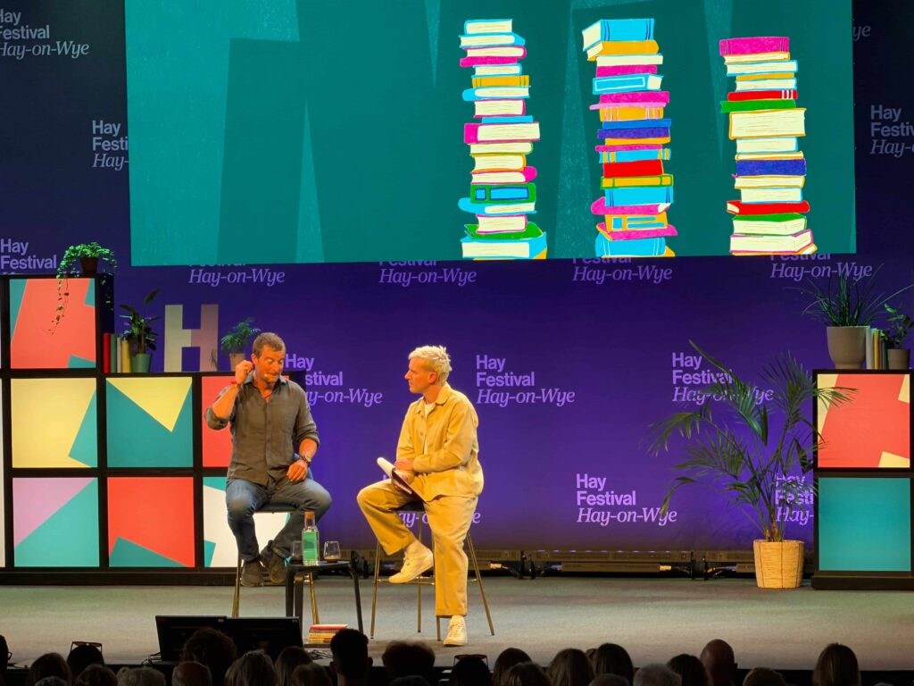 Hay Festival Bear Grylls