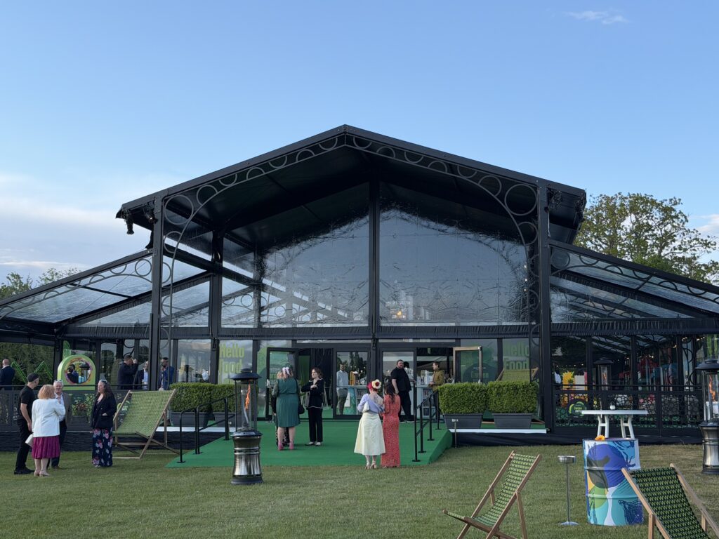 Waitrose Garden Party Structure
